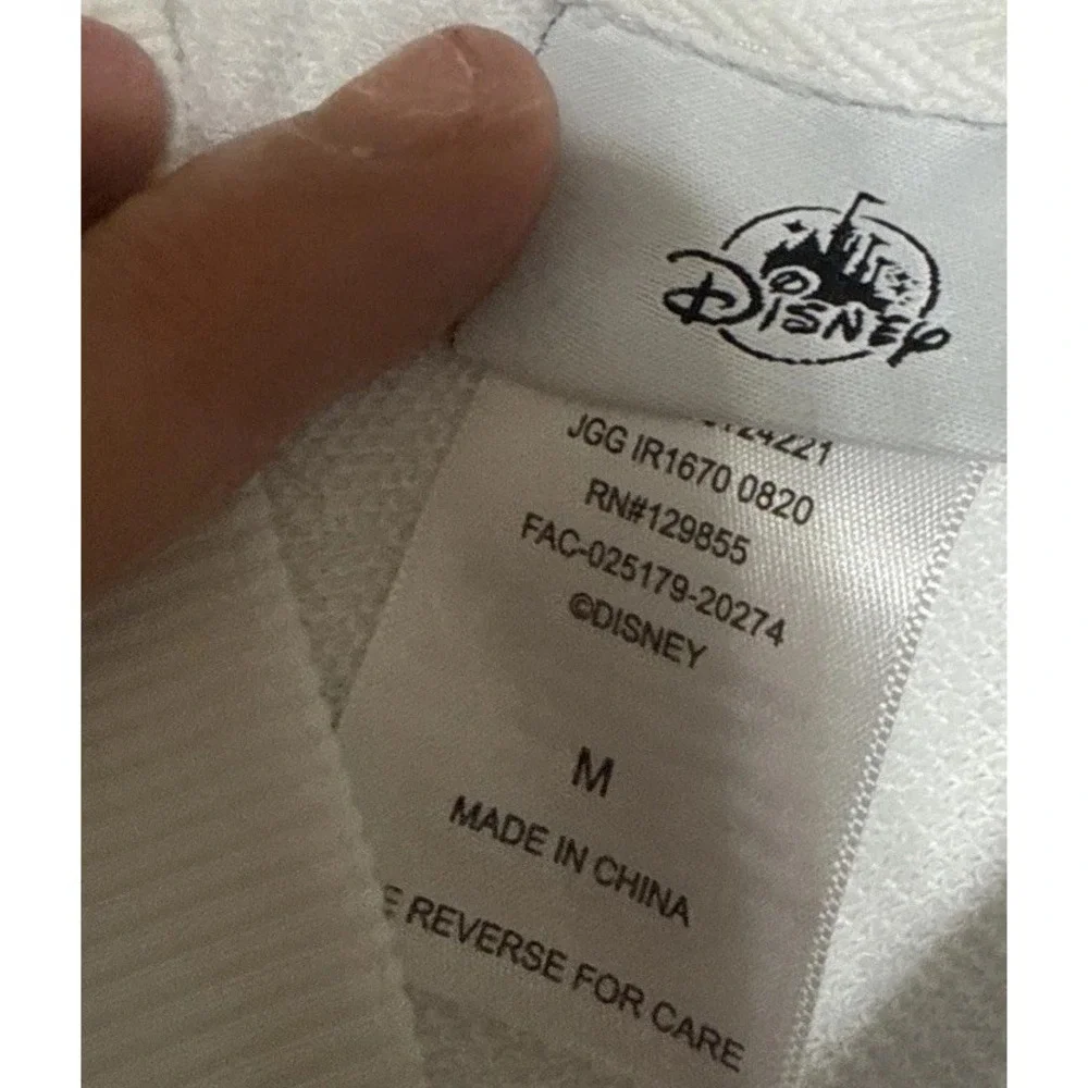 Disney Parks Cinderlla's Castle Reflective Icon Adult Women's Sweatshirt Sz M